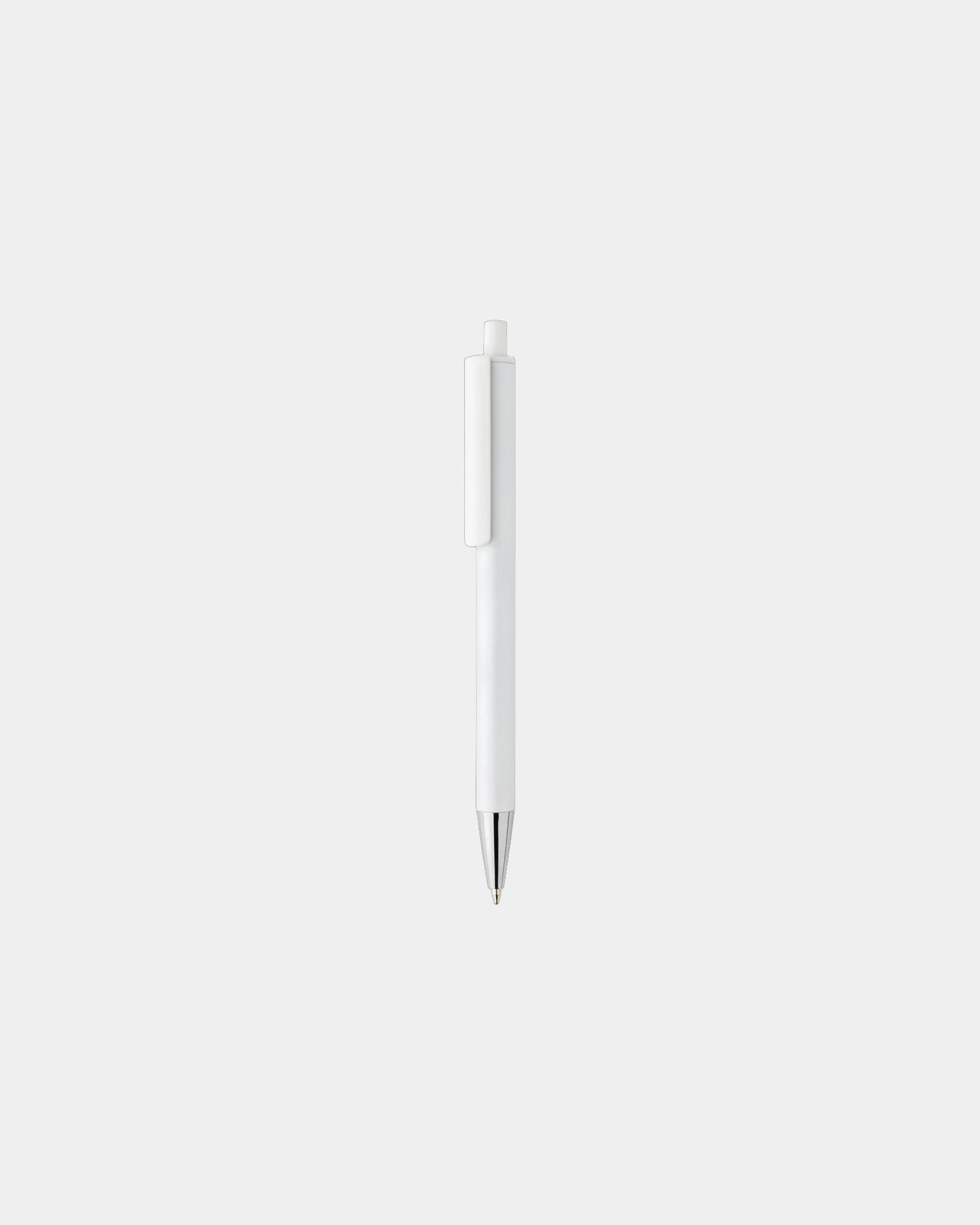 Stylo en aluminium recyclé à personnaliser - Blanc