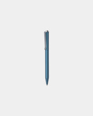 Stylo en aluminium recyclé certifié RCS à personnaliser - Bleu Royal