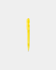 Stylo ABS recyclé certifié GRS Devin à personnaliser - Jaune