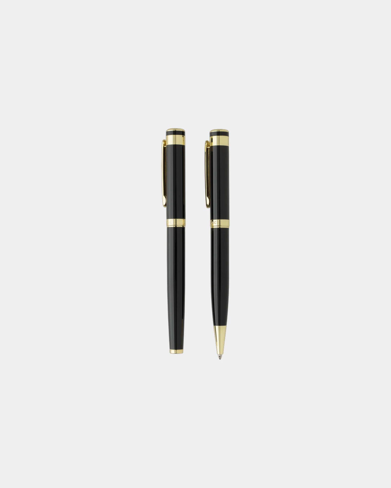 Set stylos laiton recyclé à personnaliser - 1