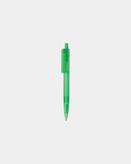Stylo en plastique recyclé GRS X3 à personnaliser - Vert