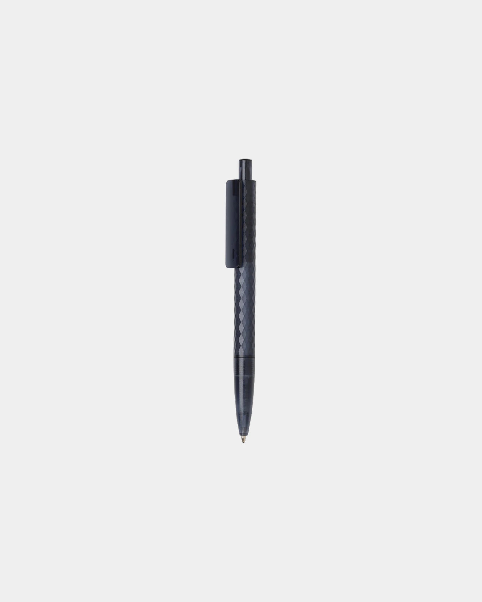 Stylo en plastique recyclé GRS X3 à personnaliser - Bleu Marine