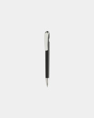 Stylo à clip métallique en ABS recyclé Glide à personnaliser - Noir