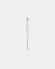 Stylo à clip métallique en ABS recyclé Glide à personnaliser - Blanc