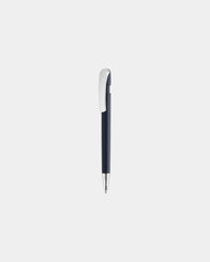 Stylo à clip métallique en ABS recyclé Glide à personnaliser - Bleu Marine