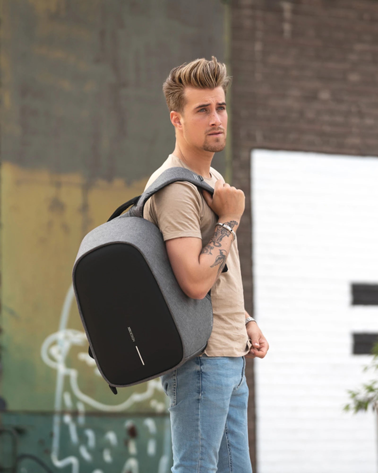 Sac à dos antivol rPET Bobby Hero Regular à personnaliser - 18