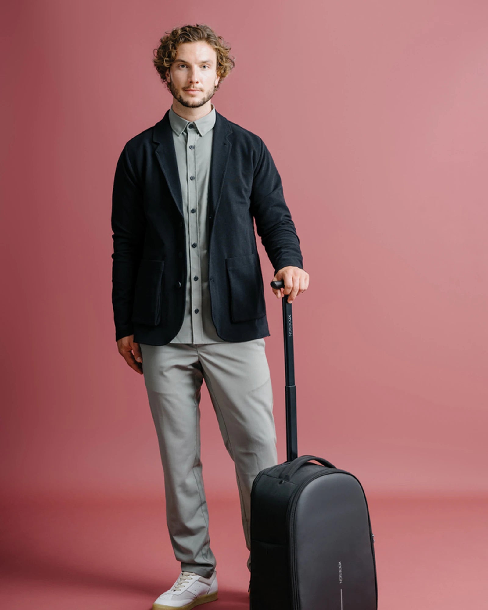 Sac à dos trolley rPET Bobby 35 x 21 x 52 cm à personnaliser - 9