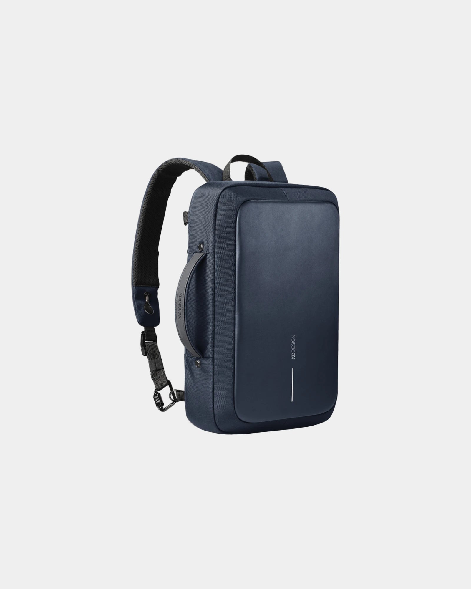 Sac à dos ordinateur rPET Bobby Bizz 2.0 à personnaliser - Bleu Marine