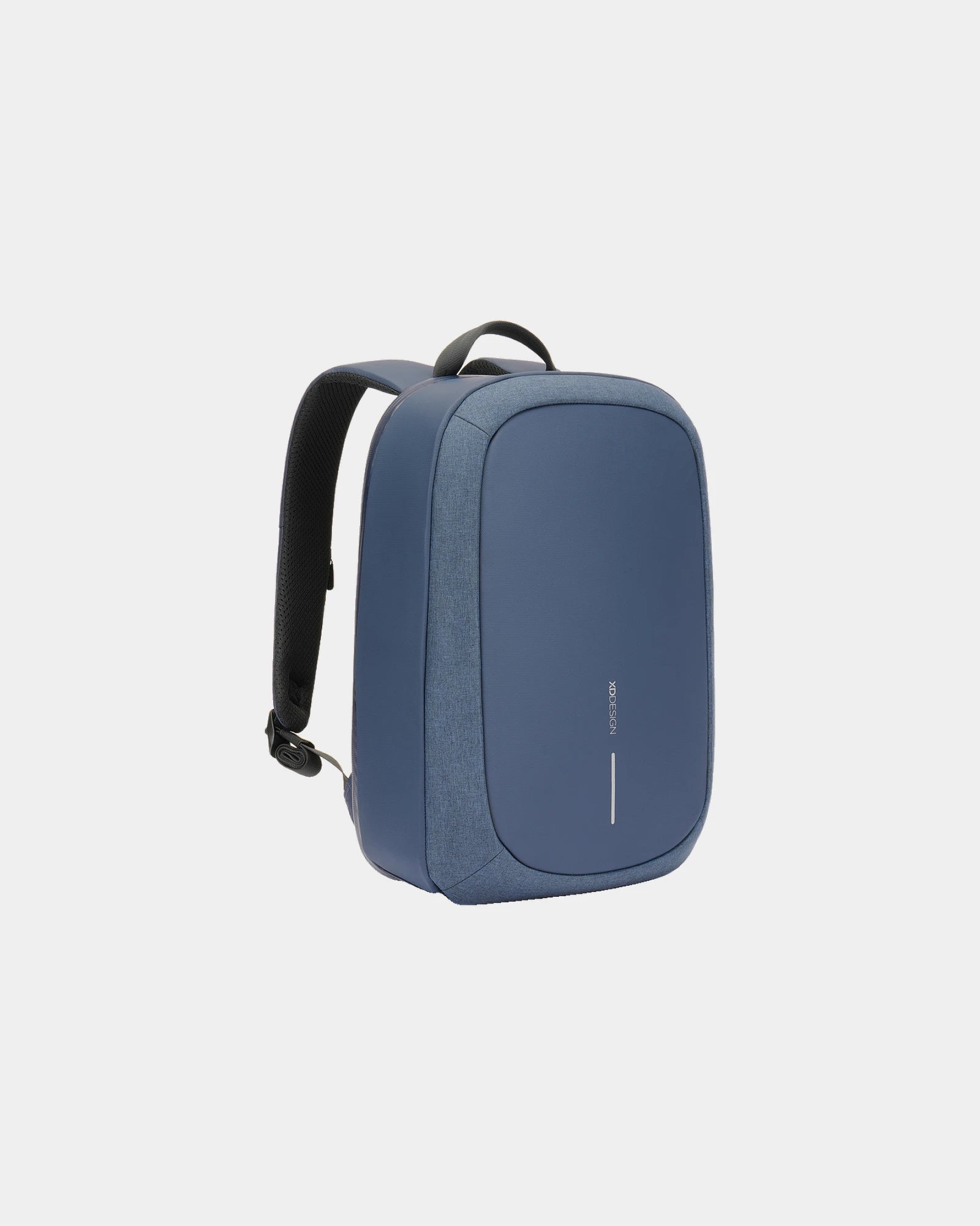 Sac à dos ordinateur rPET Bobby Edge à personnaliser - Bleu Marine