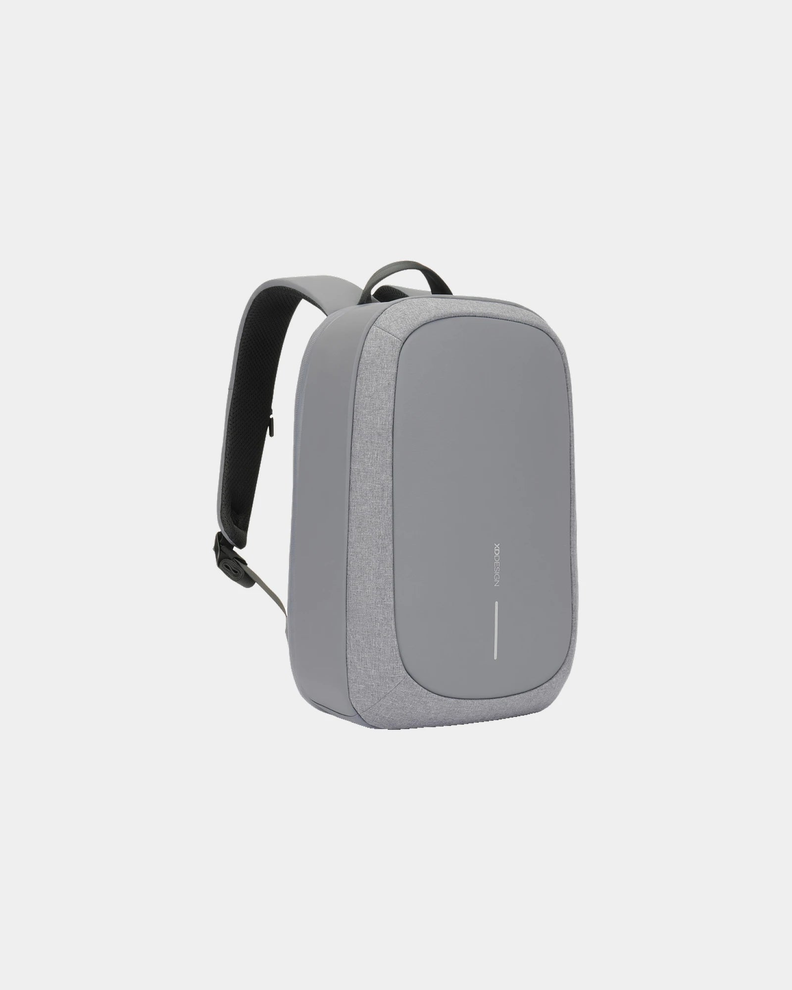 Sac à dos ordinateur rPET Bobby Edge à personnaliser - Gris