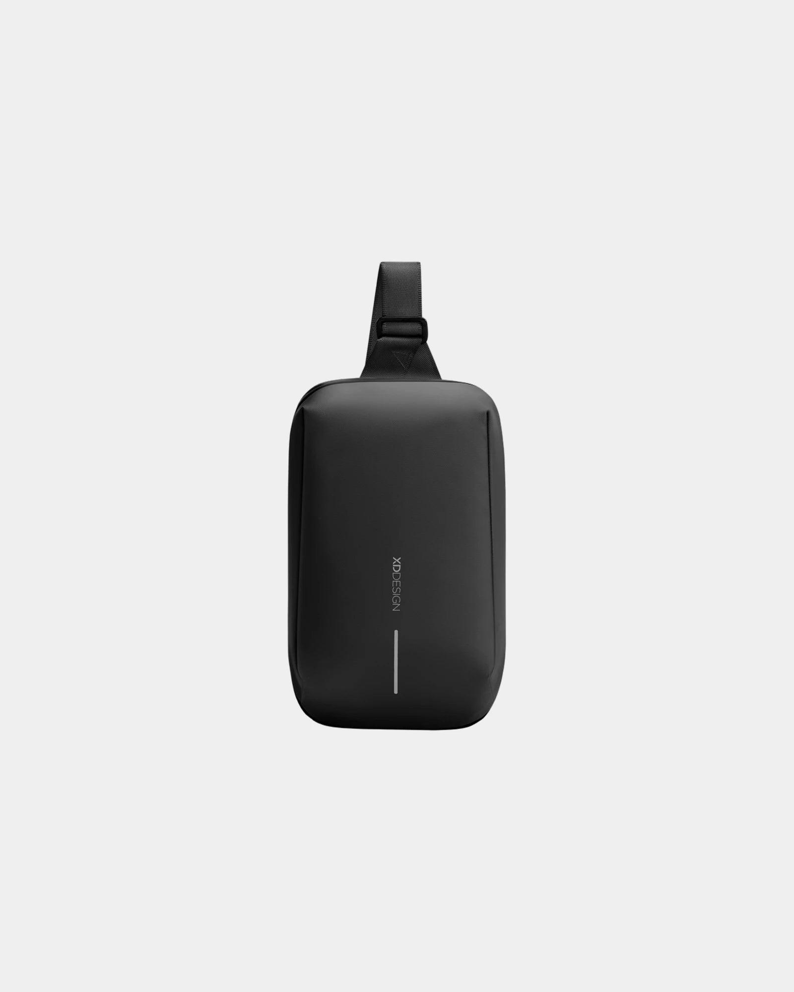 Sac bandoulière extensible et étanche à personnaliser - Noir