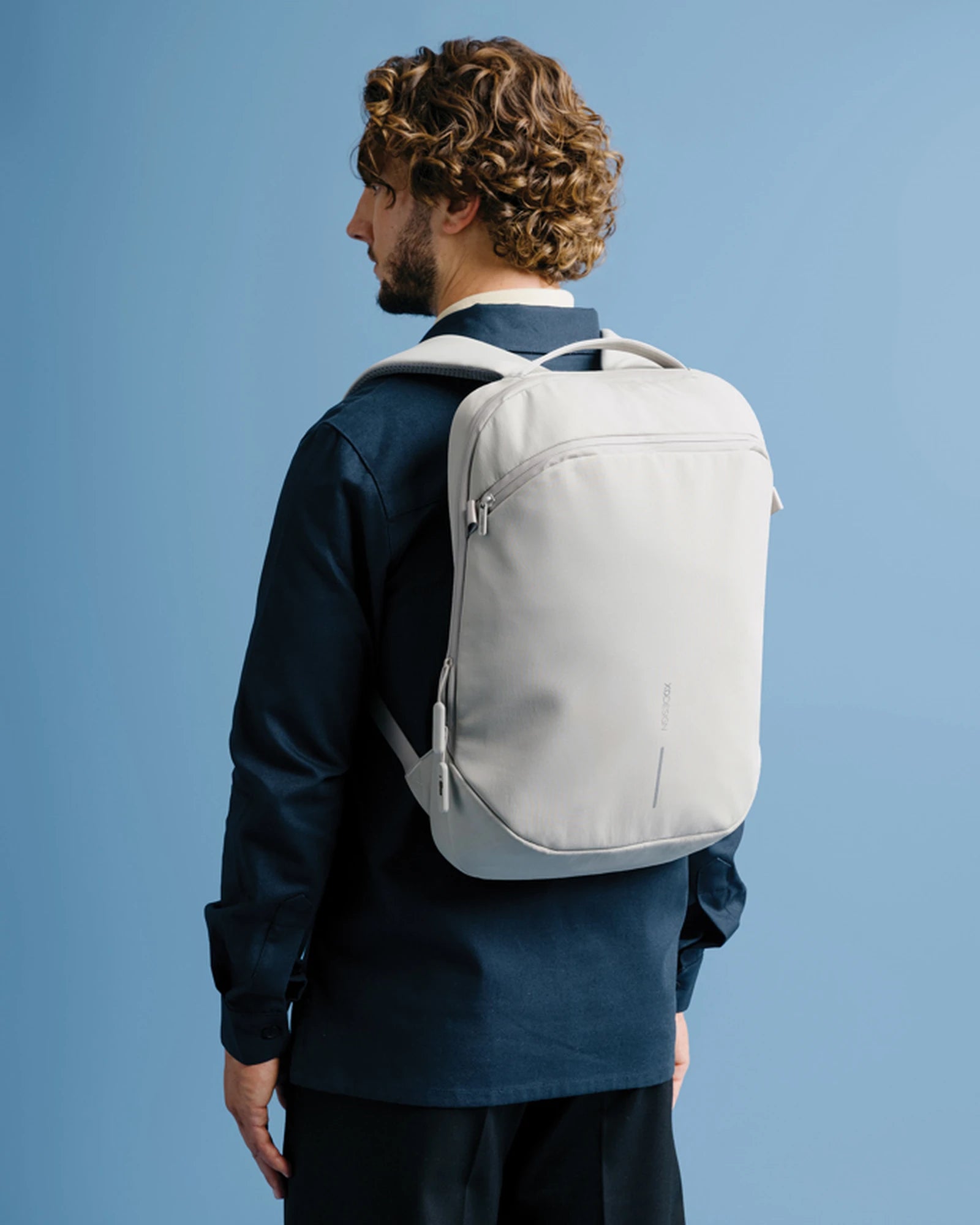 Sac à dos anti-vol nylon recyclé à personnaliser - 30