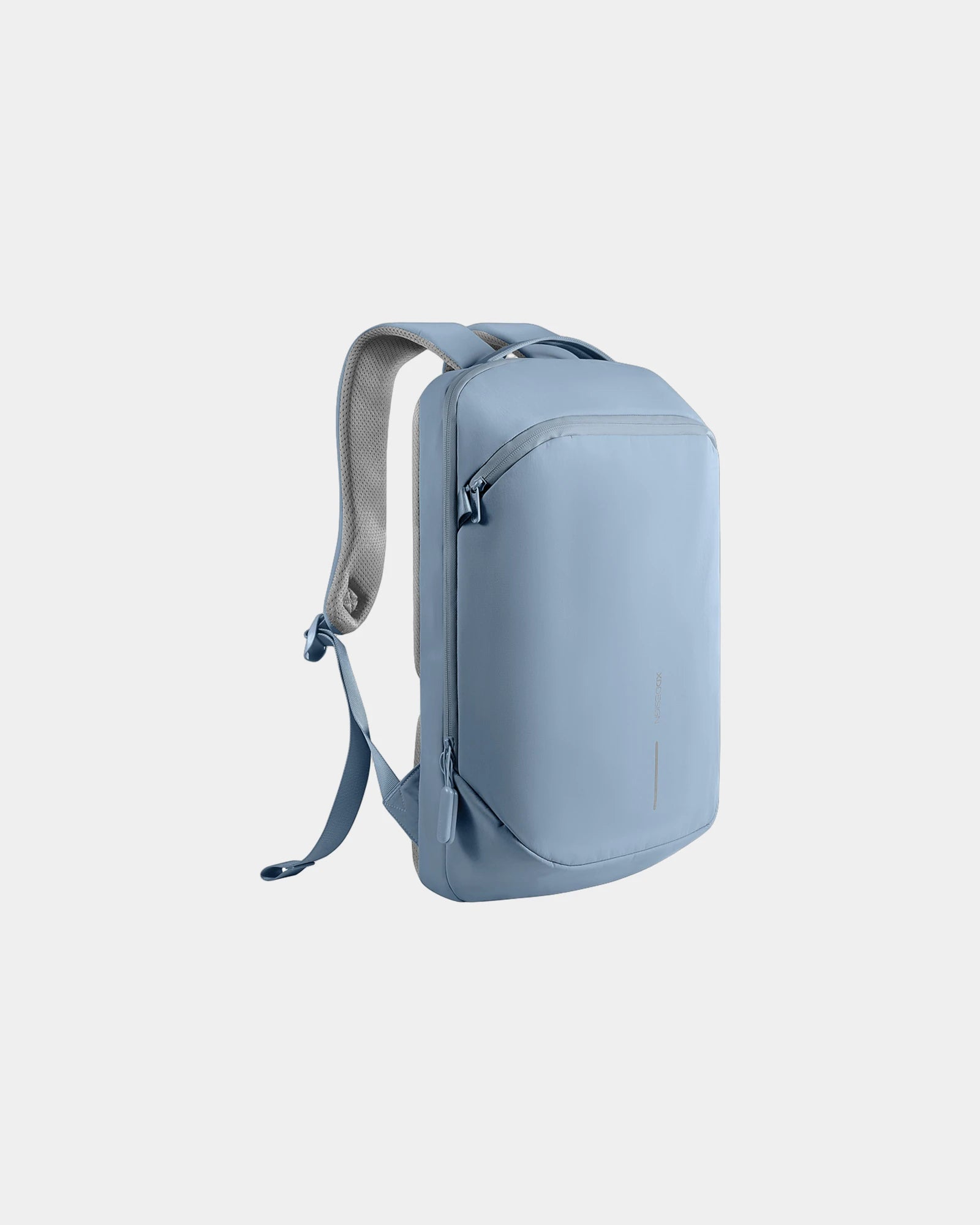 Sac à dos anti-vol nylon recyclé à personnaliser - Bleu