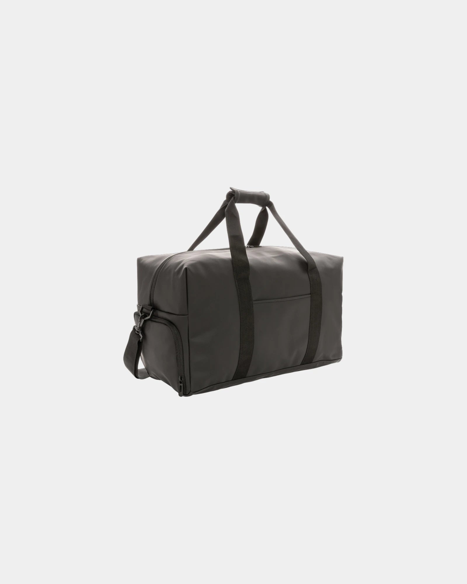 Sac weekend PU doux 50 x 25 x 28 cm à personnaliser - Noir