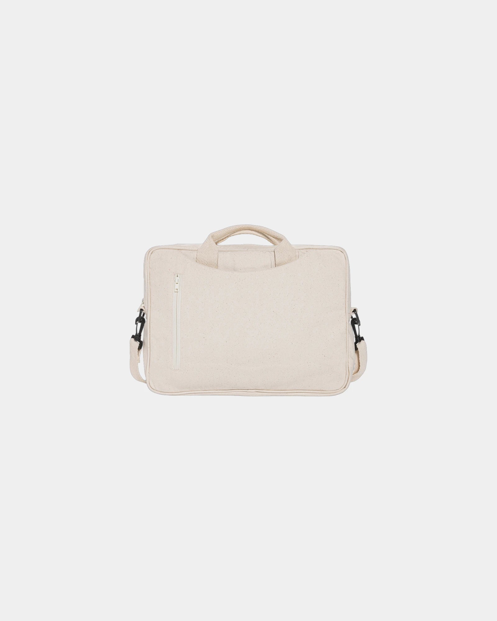 Sacoche ordinateur coton recyclé 15,4'' à personnaliser - 1