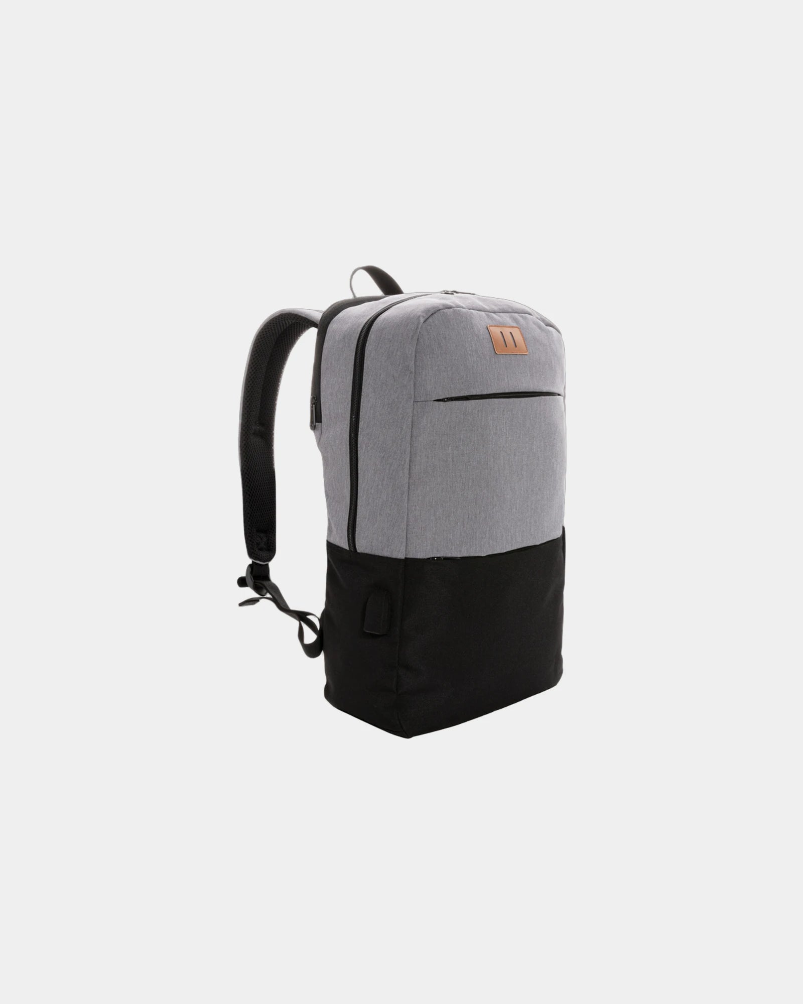Sac à dos ordinateur polyester 15,6" à personnaliser - Noir