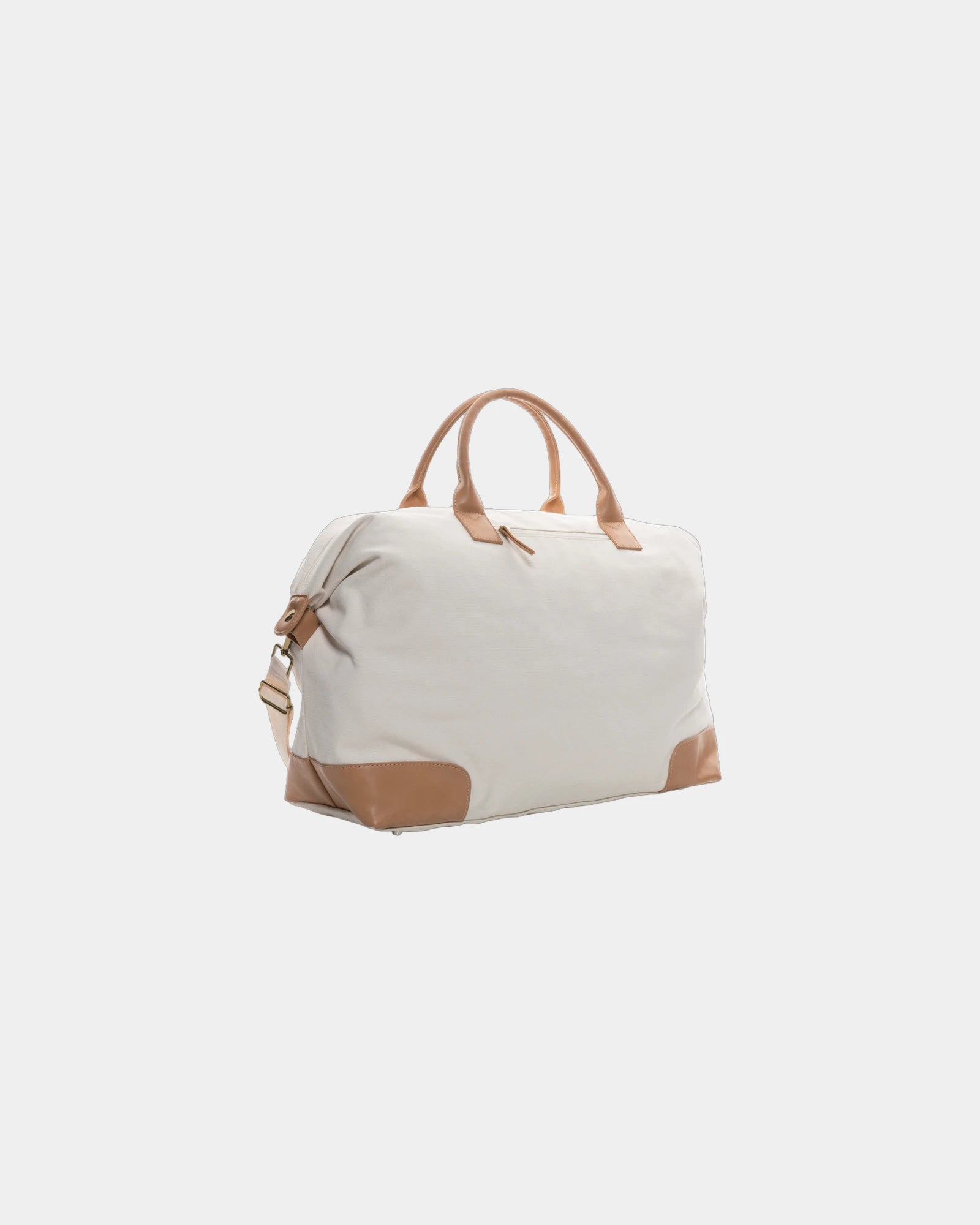 Sac weekend recyclé 40L à personnaliser - Blanc Cassé
