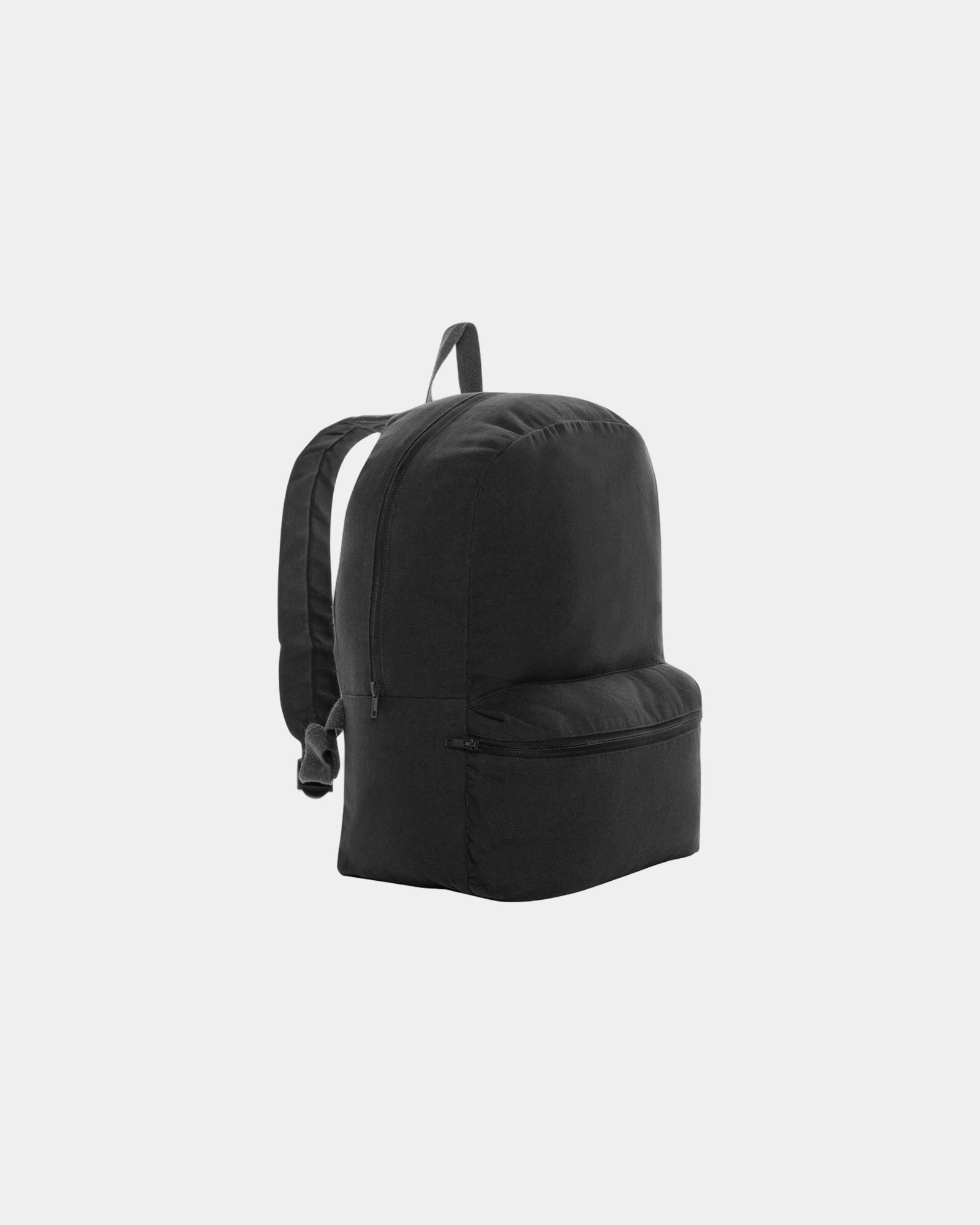Sac à dos en toile recyclée 285g/m² à personnaliser - Noir