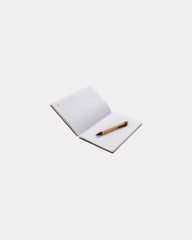 Carnet de notes A5 en bambou avec stylo à personnaliser - 2