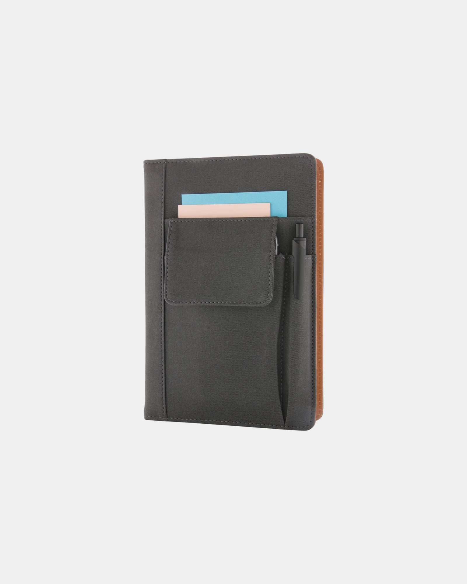 Carnet de notes deluxe PU noir à personnaliser - Noir