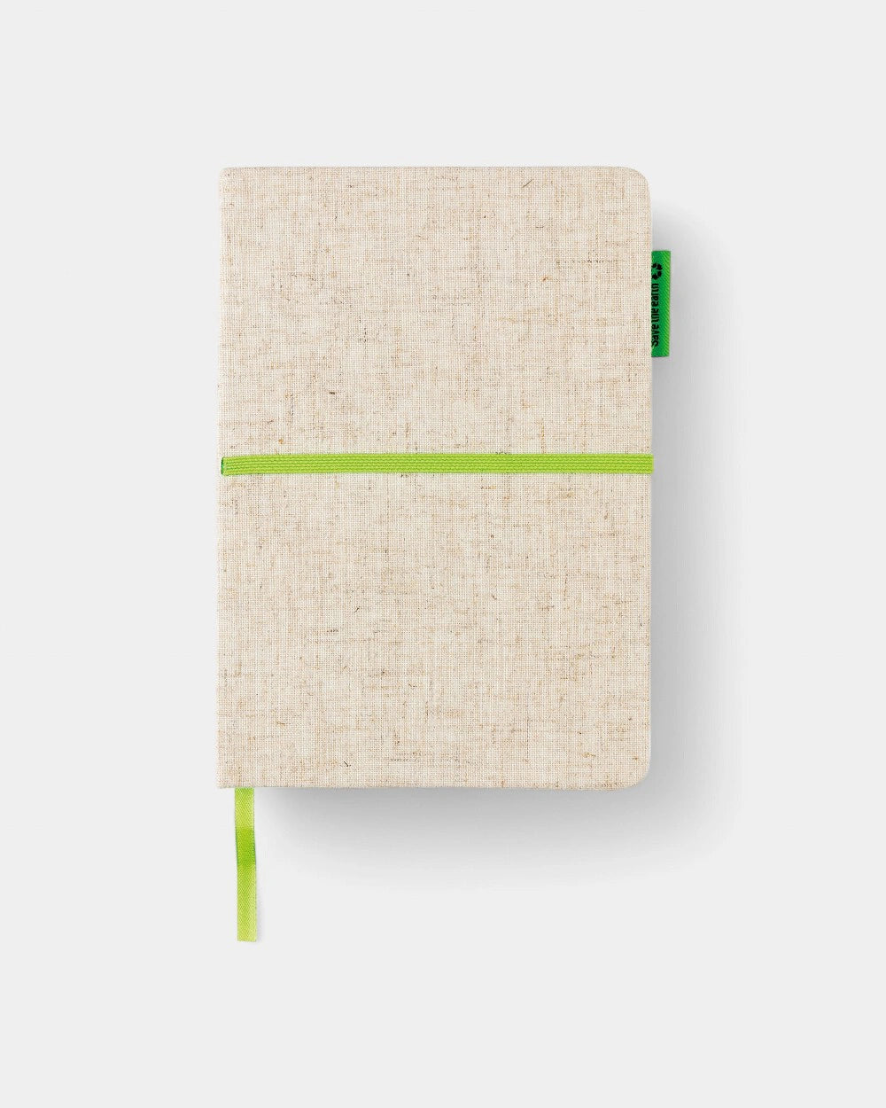 Carnet A5 en jute et bambou à personnaliser - 5