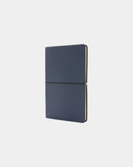 Carnet de notes A5 souple à personnaliser - Bleu Marine