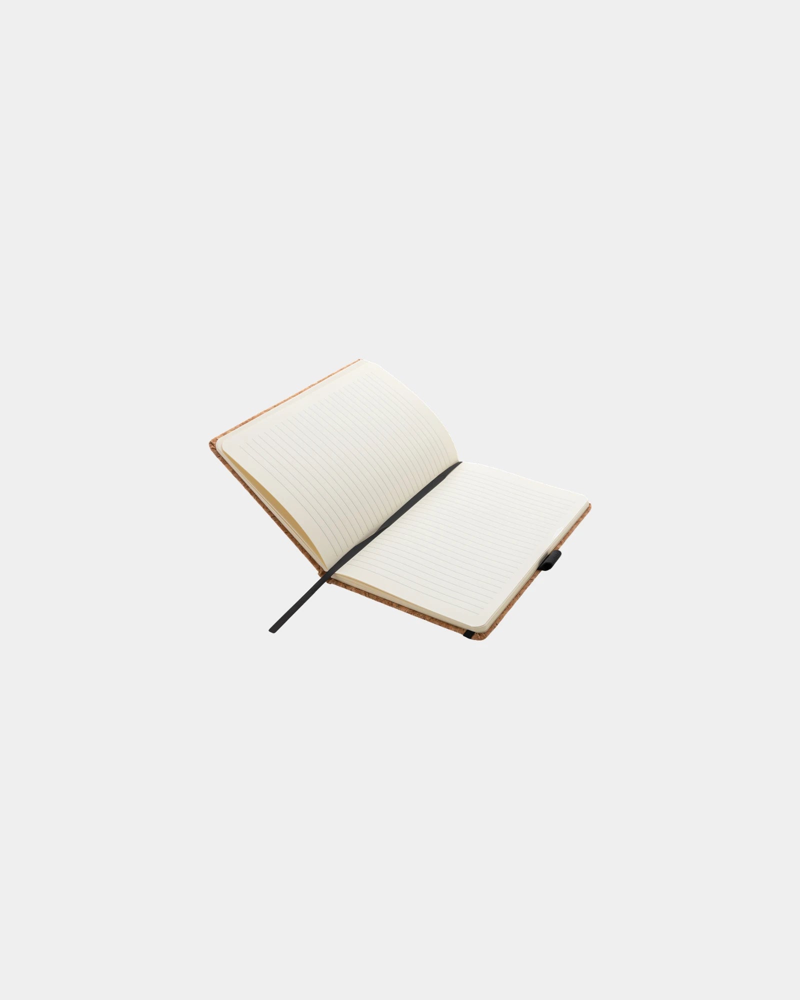 Carnet A5 liège marron à personnaliser