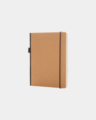 Carnet A5 rigide certifié FSC® à personnaliser - Marron