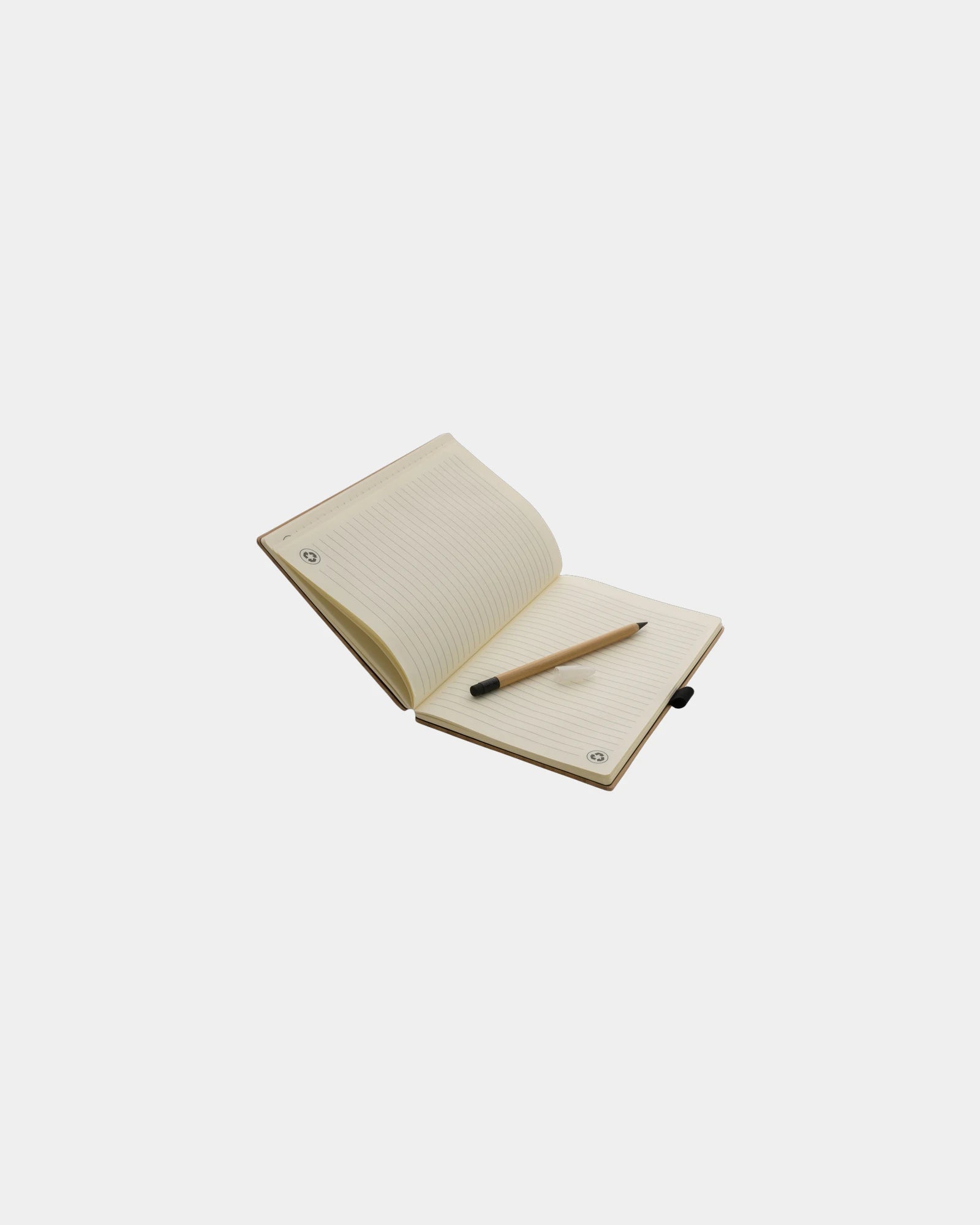 Set carnet et crayon infini en bambou à personnaliser - 2