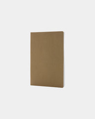 Carnet A5 en papier recyclé à personnaliser - Marron