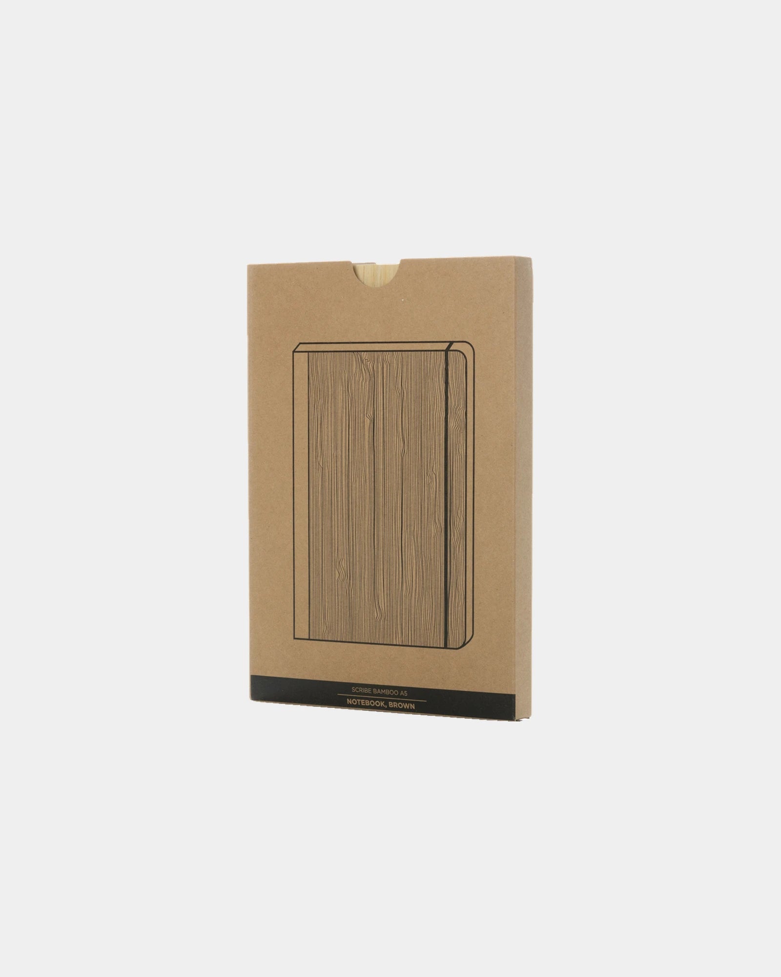 Carnet de notes FSC® bambou Scribe à personnaliser