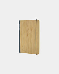 Carnet de notes FSC® bambou Scribe à personnaliser - Bleu