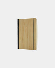 Carnet de notes FSC® bambou Scribe à personnaliser - Noir