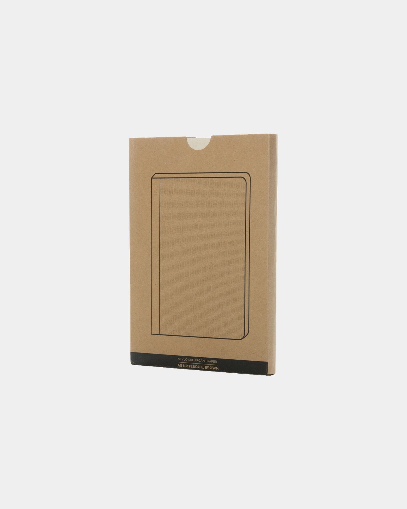 Carnet A5 en papier canne à sucre à personnaliser