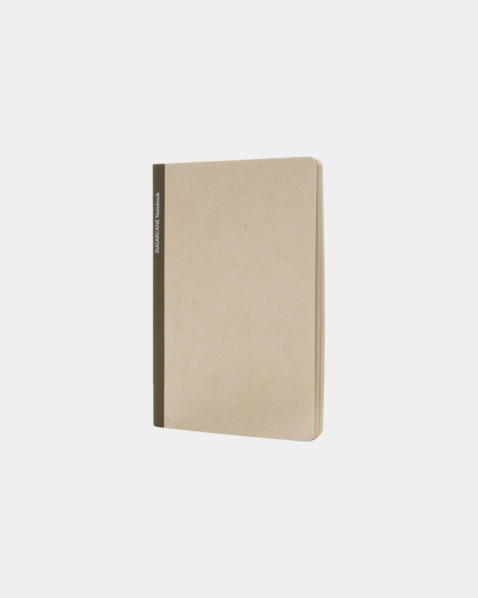 Carnet A5 en papier canne à sucre à personnaliser - Marron