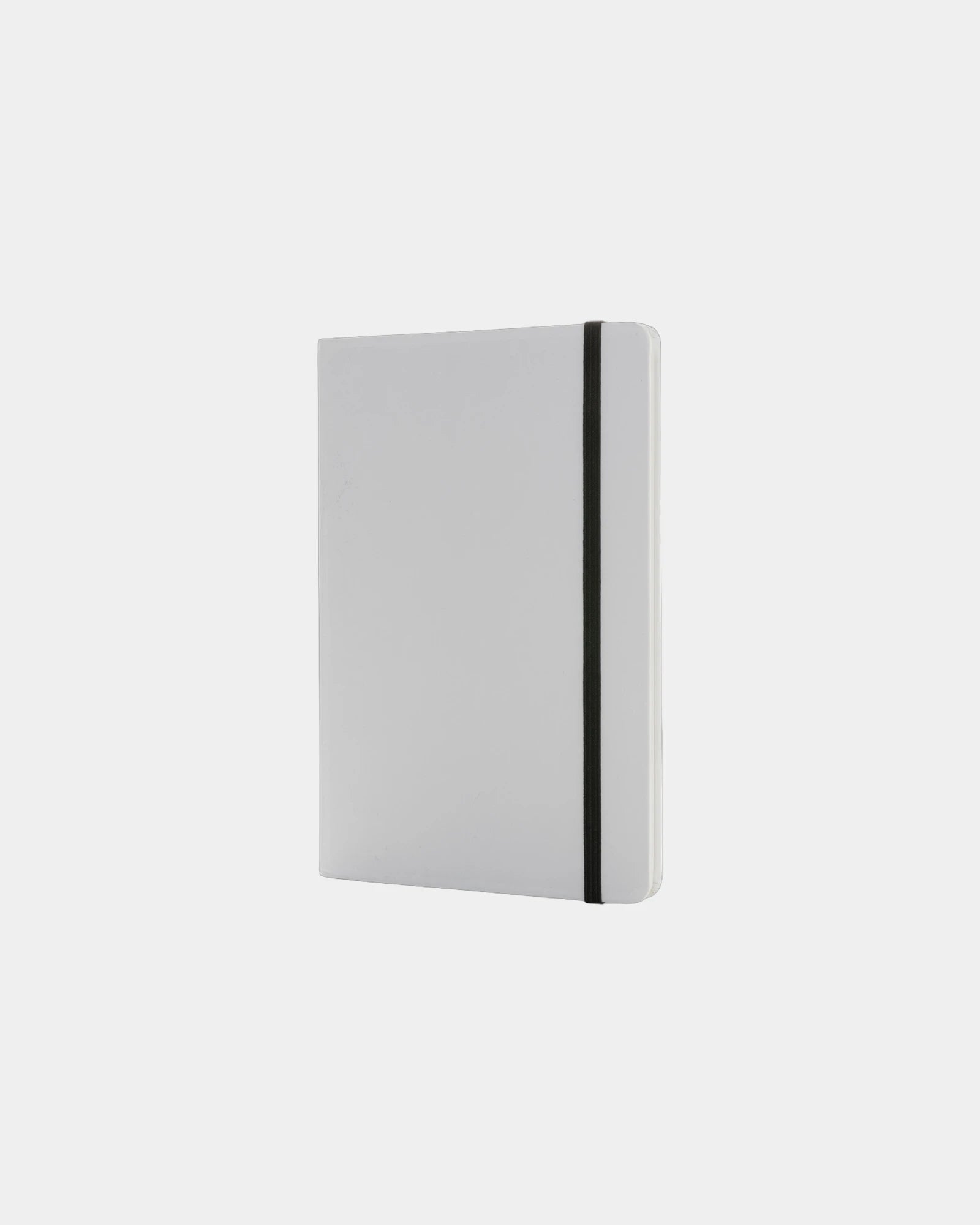 Cahier A5 en kraft recyclé à personnaliser - Blanc