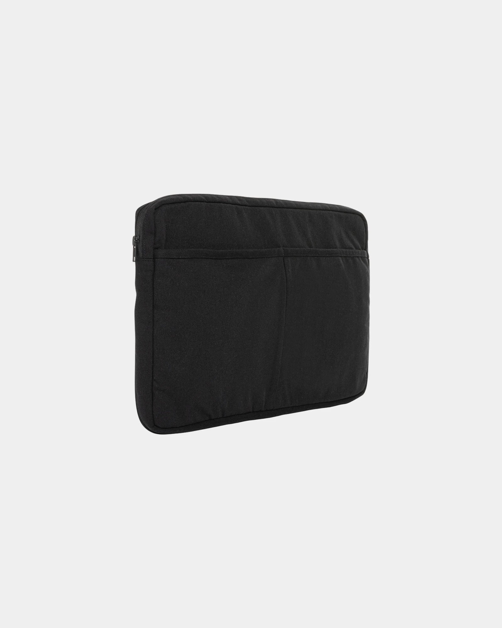 Pochette ordinateur coton recyclé AWARE™ 15,6'' à personnaliser - Noir