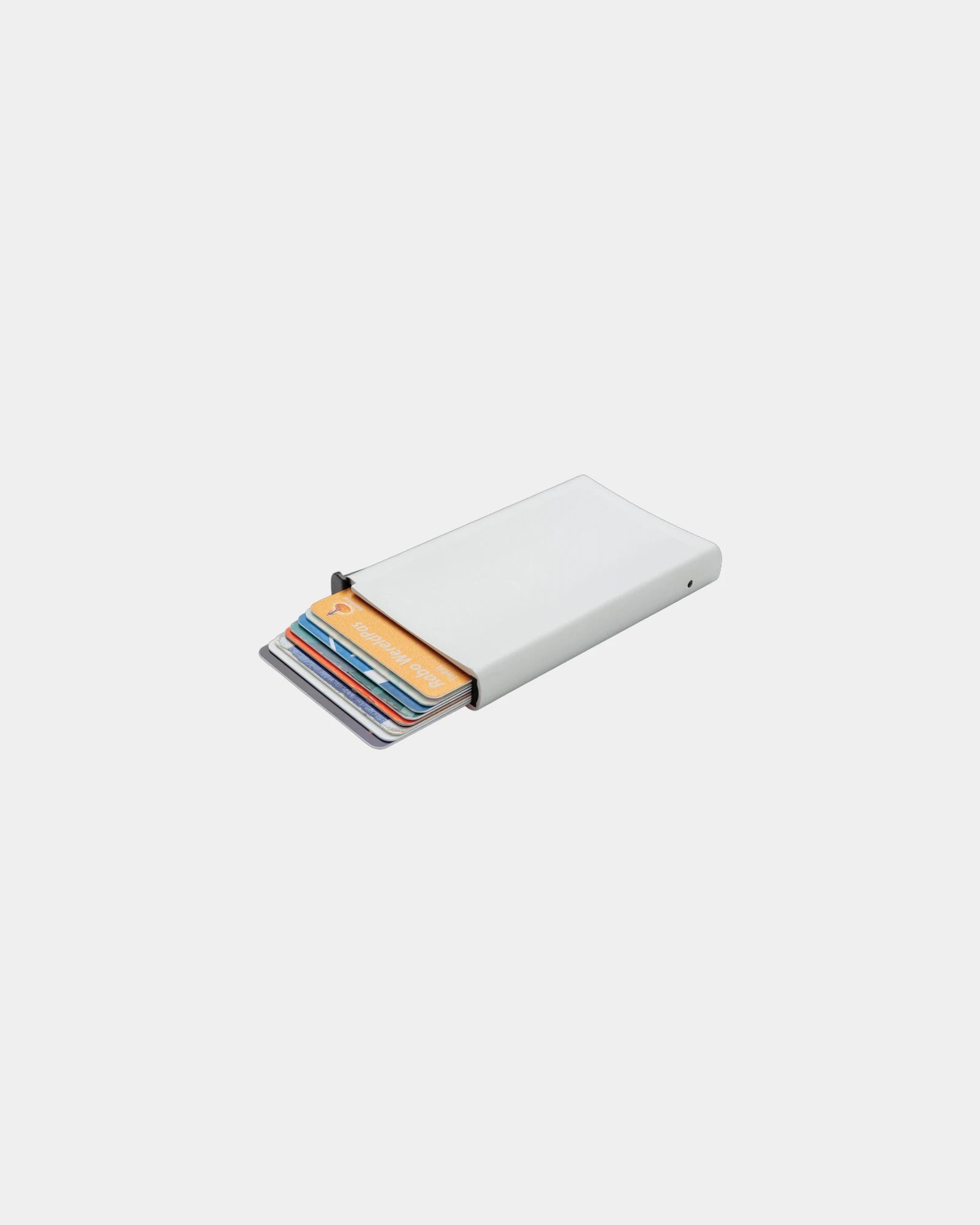 Porte-cartes aluminium anti-RFID à personnaliser - Argent