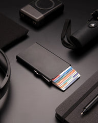 Porte-cartes aluminium anti-RFID à personnaliser - 6