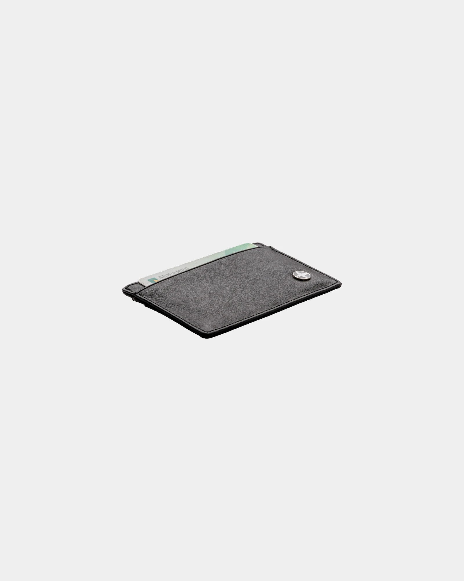 Porte-cartes PU noir à personnaliser - Noir