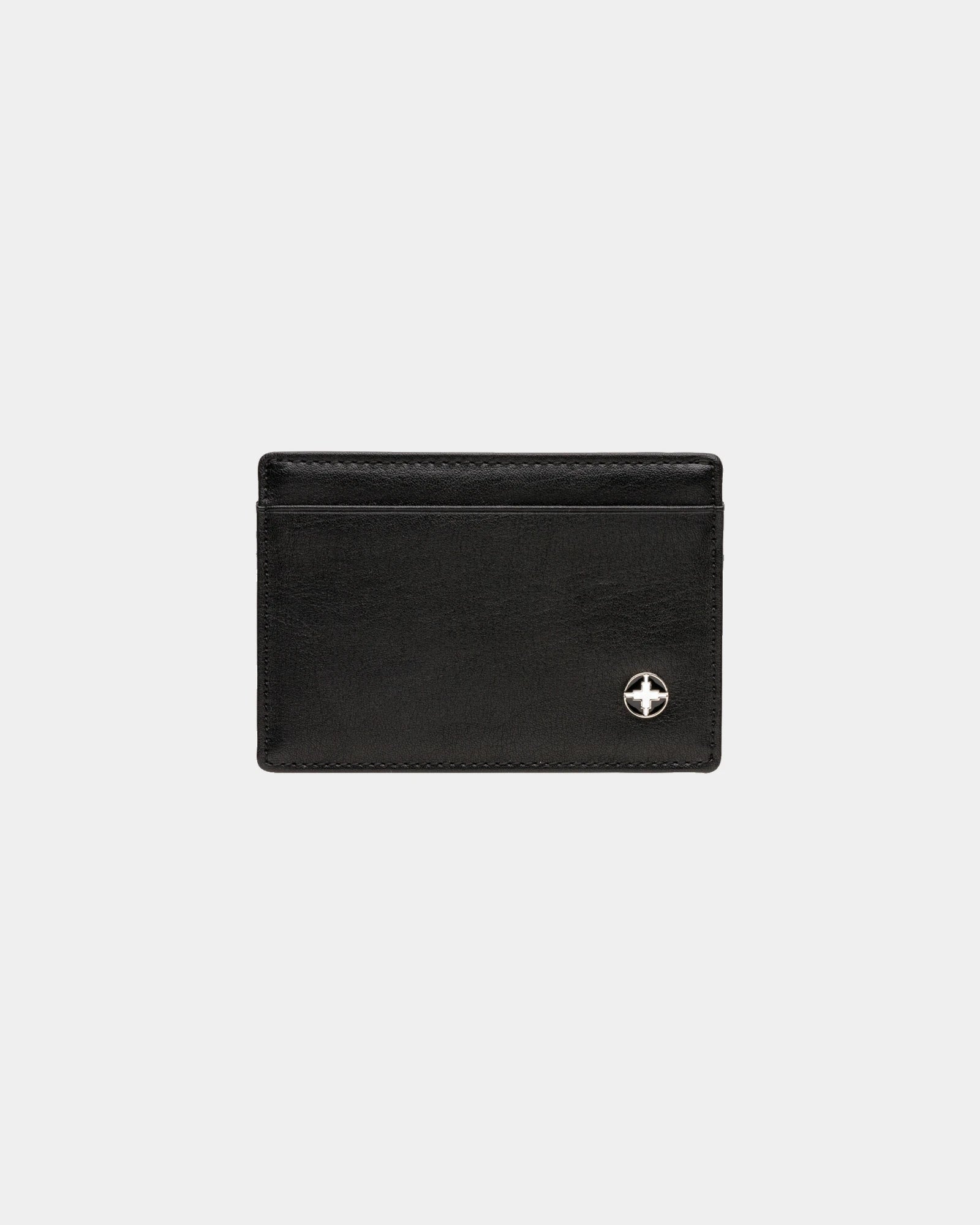 Porte-cartes PU noir à personnaliser