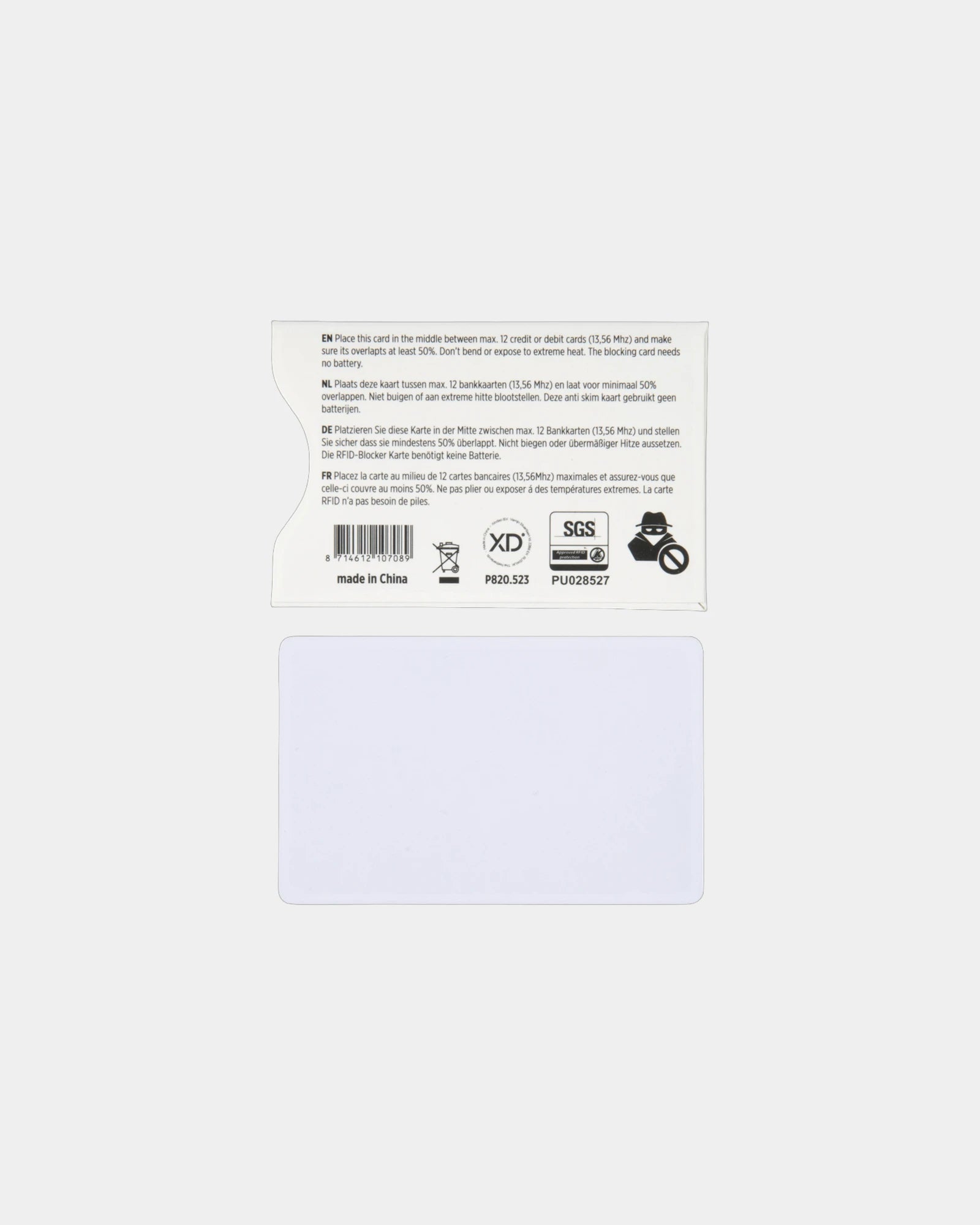 Bouclier anti RFID PVC à personnaliser - 3
