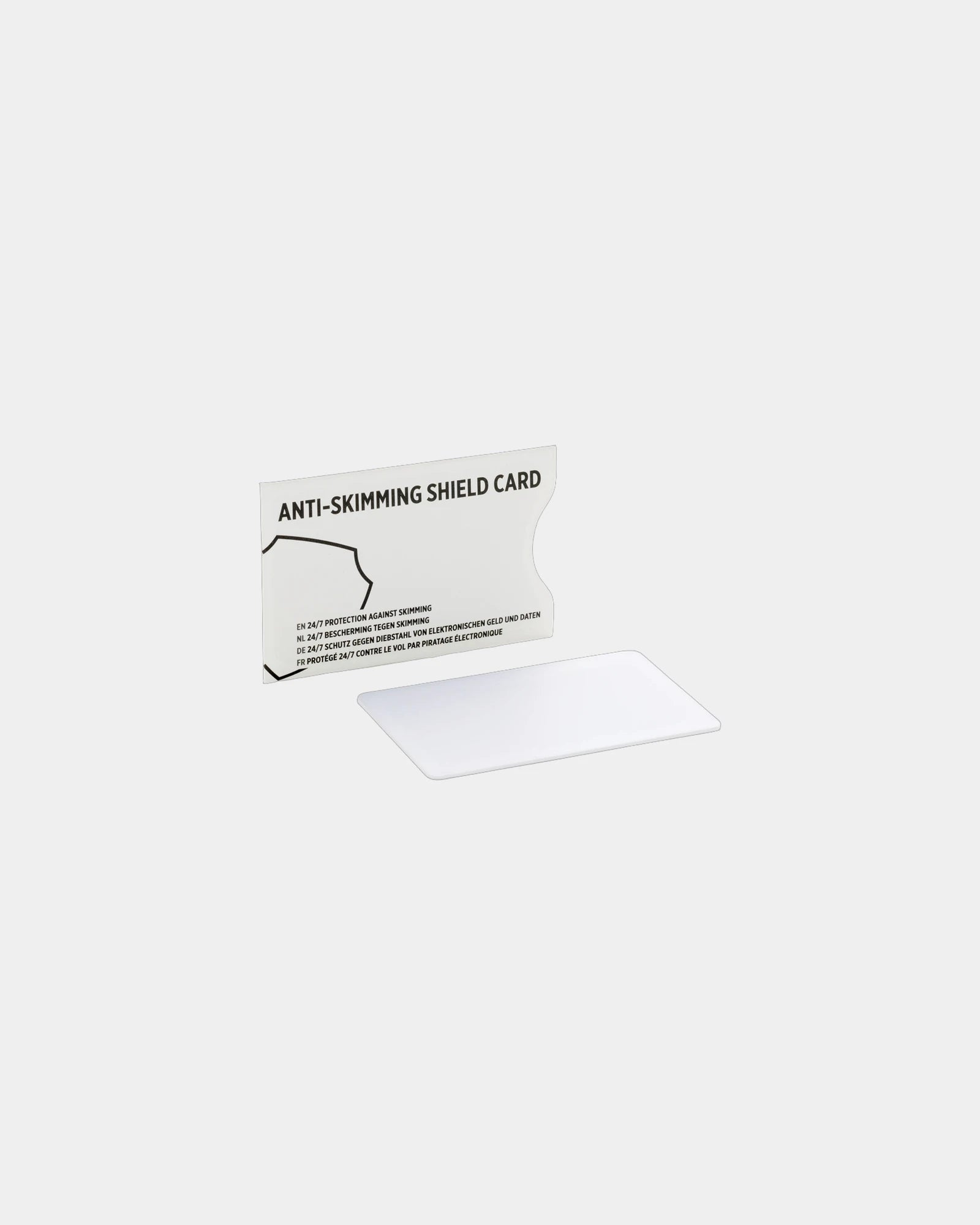 Bouclier anti RFID PVC à personnaliser - Blanc