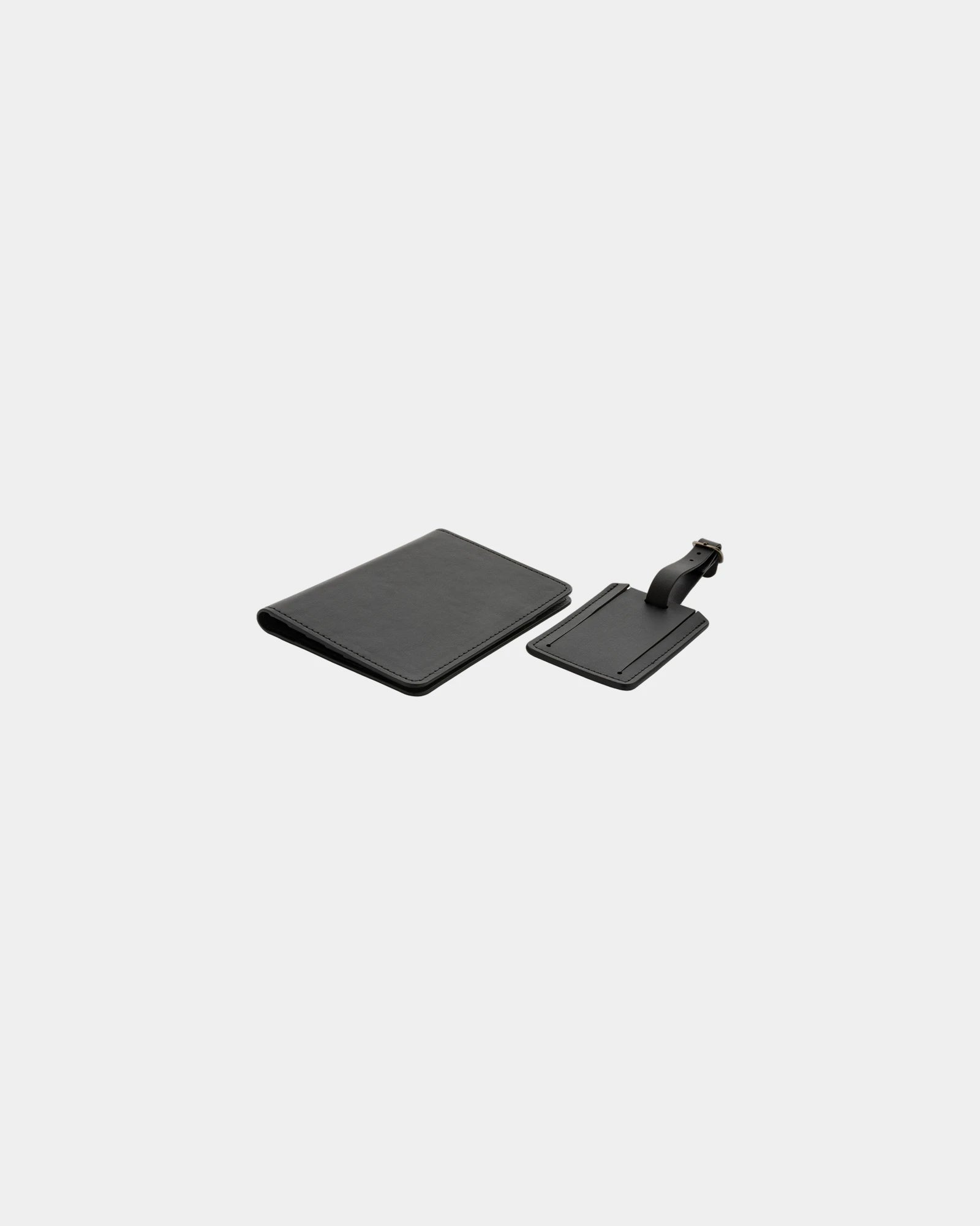 Set de voyage PU recyclé à personnaliser - Noir