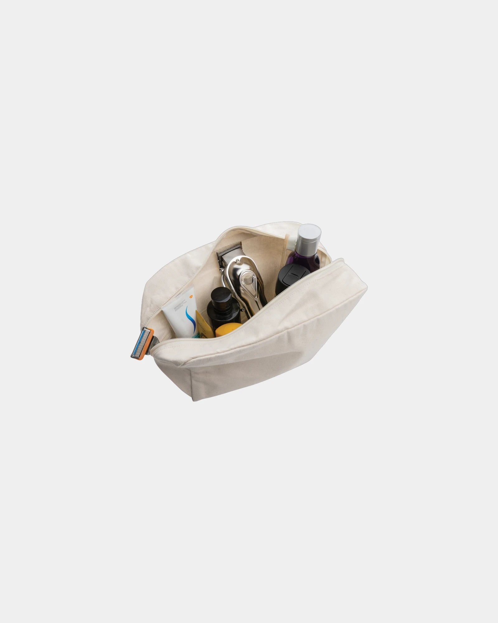 Trousse de toilette toile recyclée Aware™ à personnaliser - 1