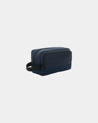 Trousse de toilette rPET AWARE™ Armond à personnaliser - Bleu Marine