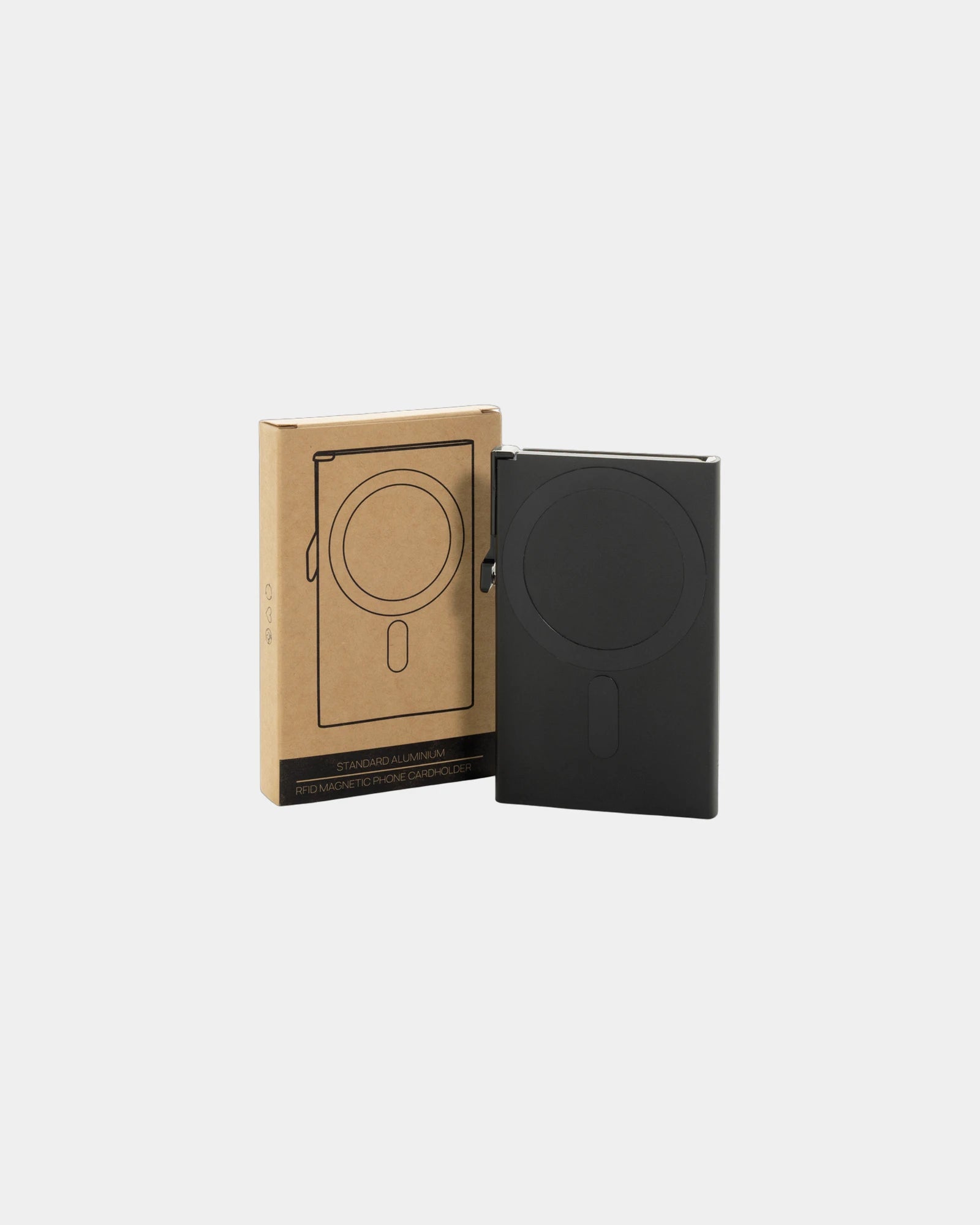 Porte-cartes magnétique aluminium à personnaliser - 2