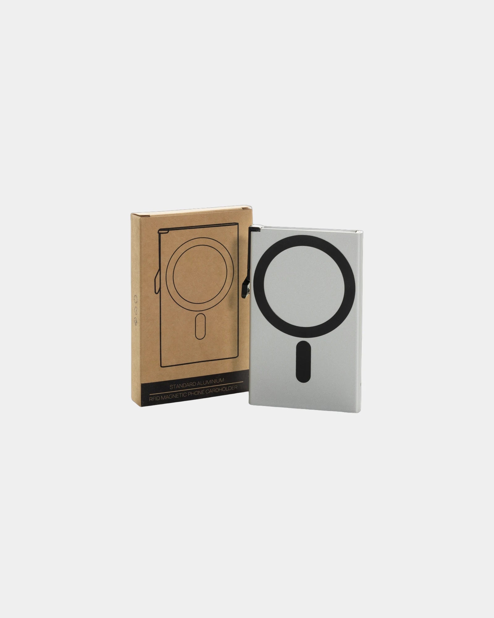 Porte-cartes magnétique aluminium à personnaliser - 8