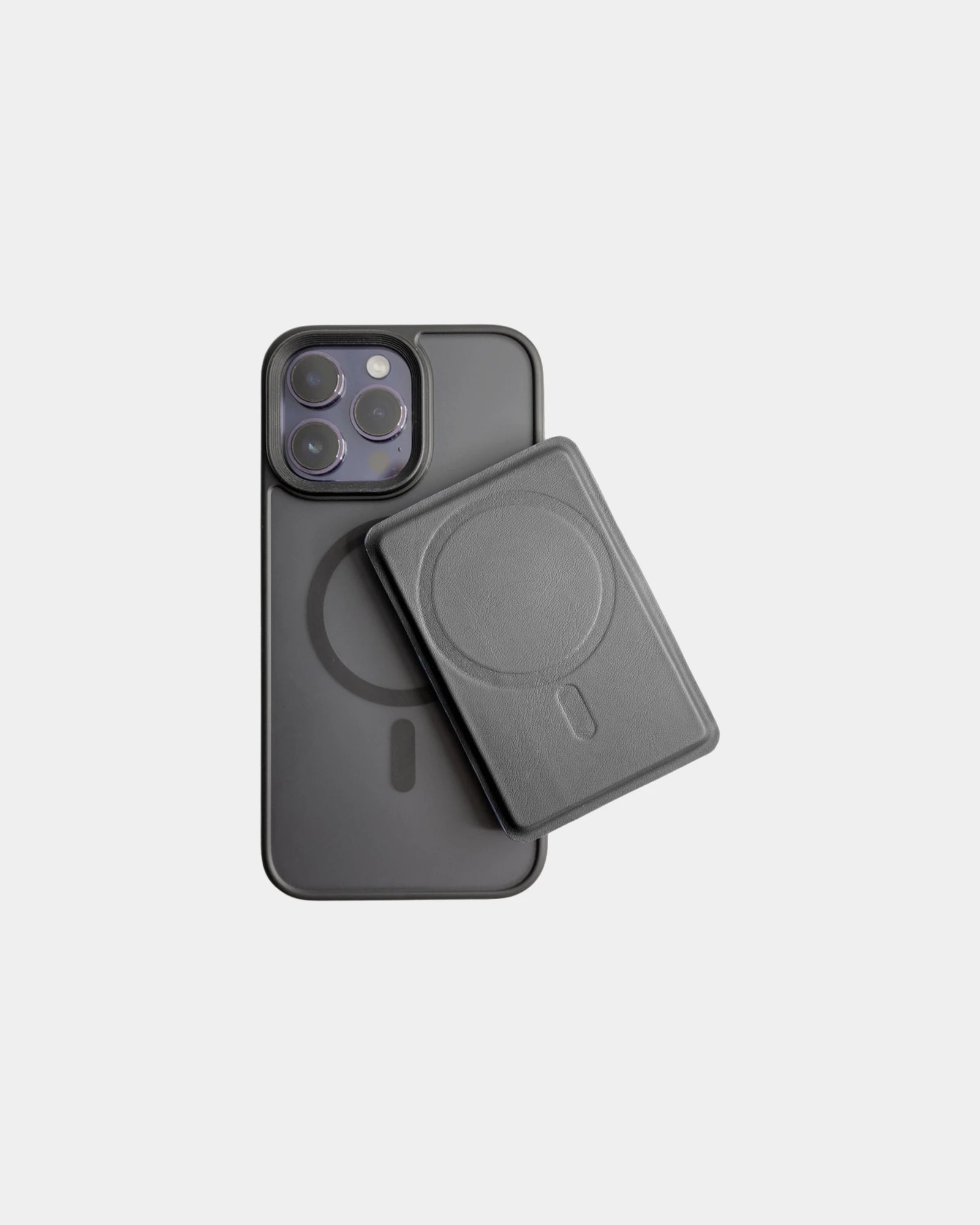 Portefeuille PU noir à personnaliser - 7