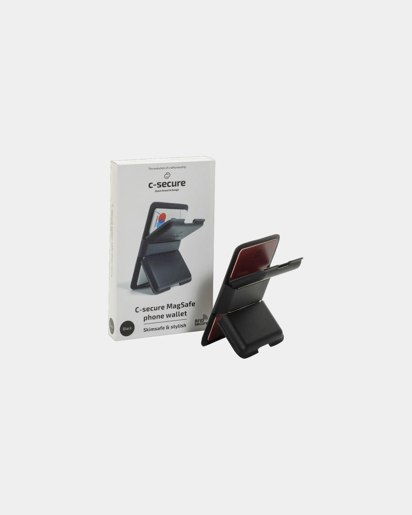 Portefeuille PU noir à personnaliser - 2